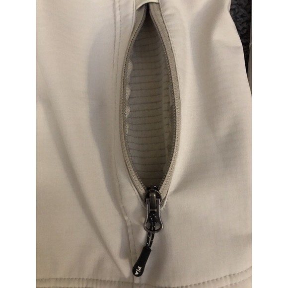 Port Authority Oshkosh Embroidered Fall Jacket Ladies Core Soft Shell 2XL Cream - Picture 2 of 8